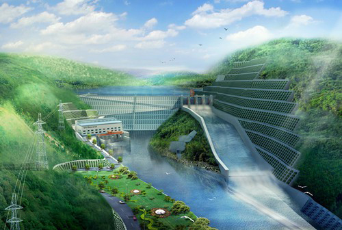 江津老挝南塔河1号水电站项目